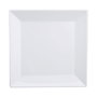 Avet Plato Llano Square Porcelana 25x25 cm (6 Unidades)